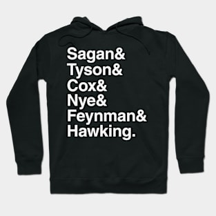 Scientists who have popularised science Hoodie